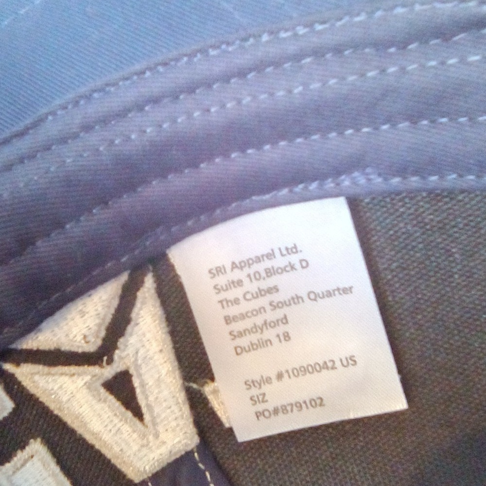 CAT:Unisex Baseball Cap, Trucker Hat, Navy Blue White Mesh‎ American Flag Patch - Picture 5 of 6